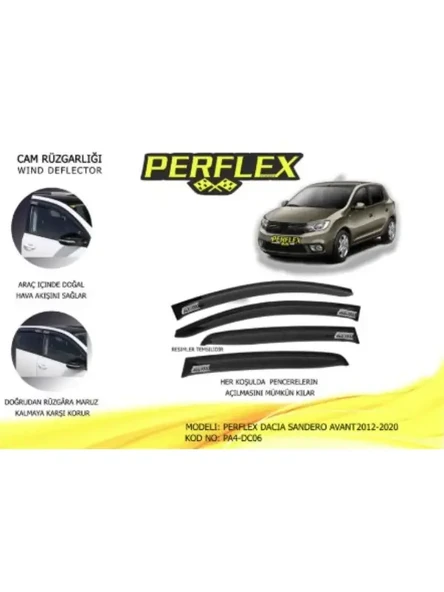 CAM RUZGARLIGI CLASSIC TIP 4 PARCA SANDERO  2012-2020