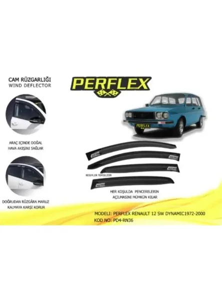 CAM RUZGARLIGI MUGEN TIP 4 PARCA 12 SW DYNAMIC 1972-2000