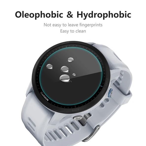 Garmin Forerunner 955 Uyumlu ENKAY 0.2mm 9H Temperli Cam Ekran Koruyucu 1 Adet - 5