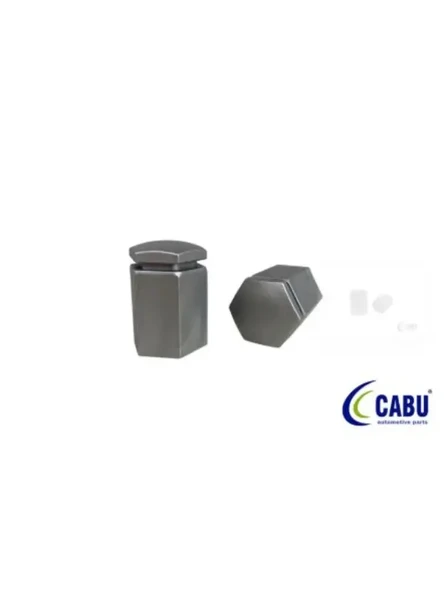 BIJON KAPAGI (METALIK GRI) 17X32mm ASTRA F G H CORSA B C D VECTRA A BZAFIRA BOMEGA B (5 ADET)