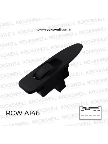 CAM ACMA KAPAMA ANAHTARI MITSUBISHI CARISMA 99-05 SIYAH (TEKLI 8 PIN)