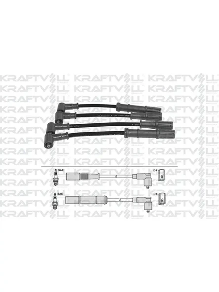 BUJI KABLOSU ALBEA-PALIO 1,4 8V 03--DOBLO 1,4 8V 05 LINEA 1,4 8V 07-- (SILIKON KABLO)