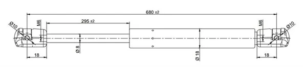 BAGAJ AMORTISORU CONNECT 0213 (2 ADET)