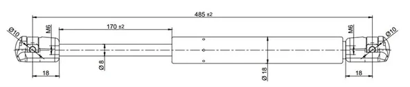 BAGAJ AMORTISORU MONDEO I / II SW 9200 (2 ADET)