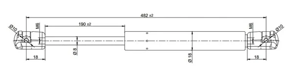 BAGAJ AMORTISORU GETZ 02 (2 ADET)