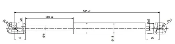 BAGAJ AMORTISORU COMBO C 0111 (2 ADET)