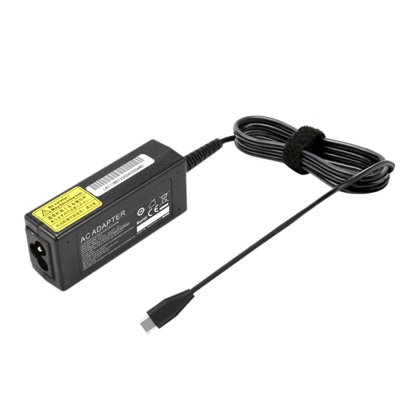 ThinkPad X280 T480s T580 45W 20V 2.25A USB-C Tipi Dizüstü Bilgisayar Şarj Adaptörü - 2