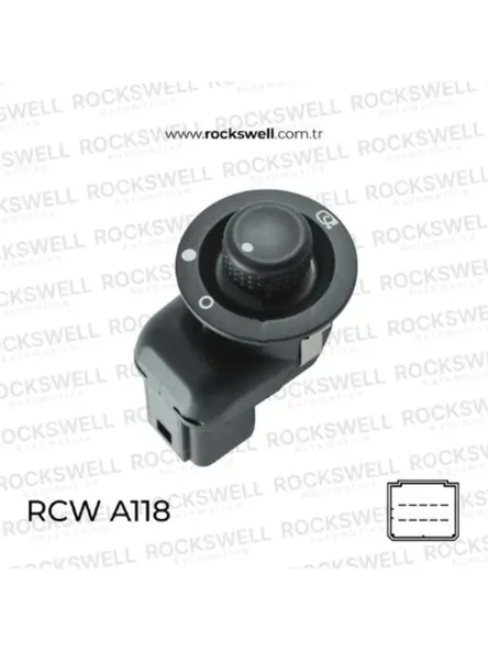 AYNA AYAR DUGMESI KATLANIR RENAULT CLIO III KANGOO MEGANE II-TWINGO-MASTER 10 PIN 2002
