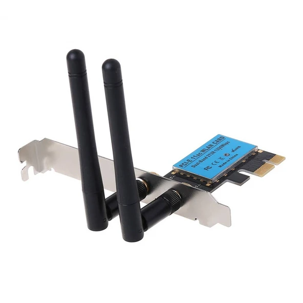 1200Mbps 5G 24G Çift Bant PCIe Kablosuz Ağ Kartı - 3