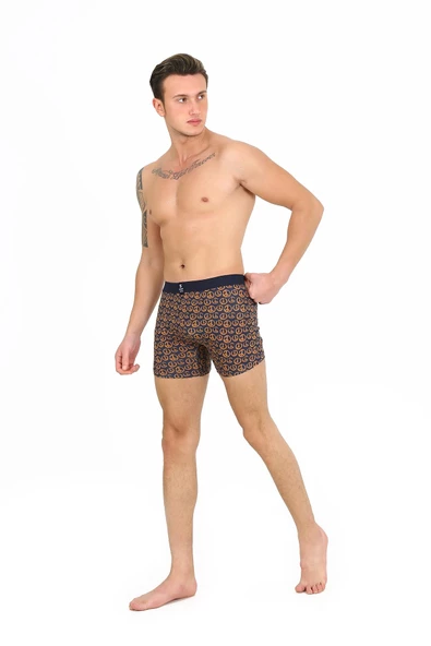 Five Pocket Fpb8001 Desenli Erkek Boxer - 5