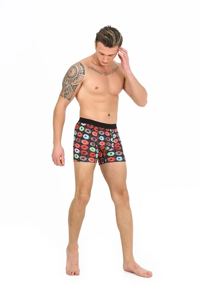 Five Pocket Fpb8001 Desenli Erkek Boxer - 5