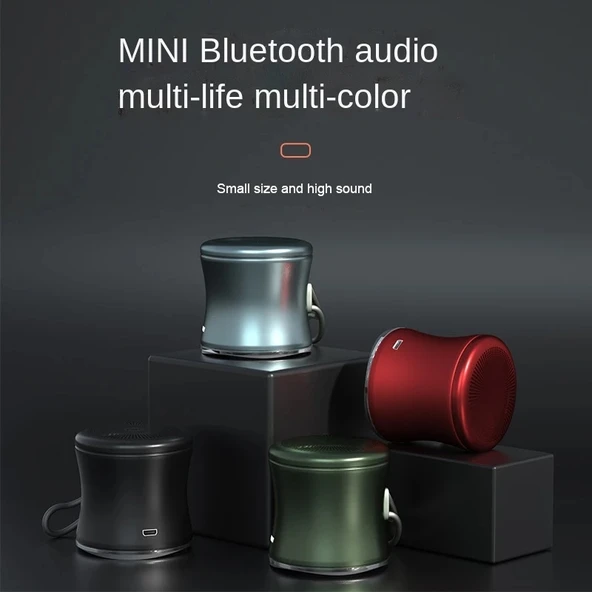 EWA A119 Taşınabilir Kablosuz Bluetooth IPX7 Mini TWS Hoparlör Siyah - 2