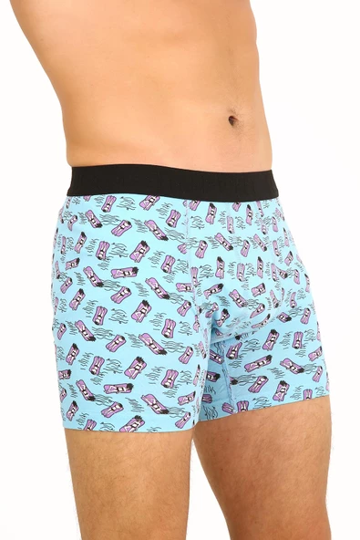 Five Pocket Fpb8001 Desenli Erkek Boxer - 2