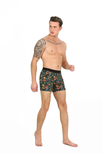 Five Pocket Fpb8001 Desenli Erkek Boxer - 5