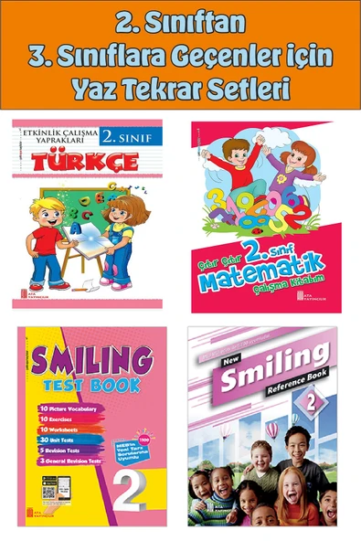 2.Sınıftan 3.Sınıfa Geçenler İçin Yaz Tekrar Setleri 1 ürün görseli 1