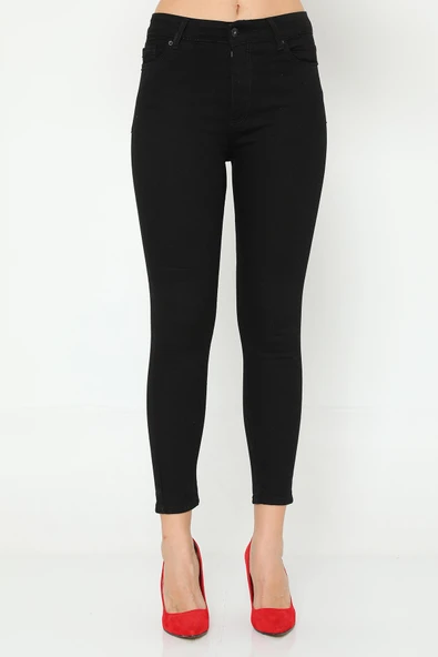 Normal Bel Likralı Slim Fit Dar Kesim Kot Pantolon - 7