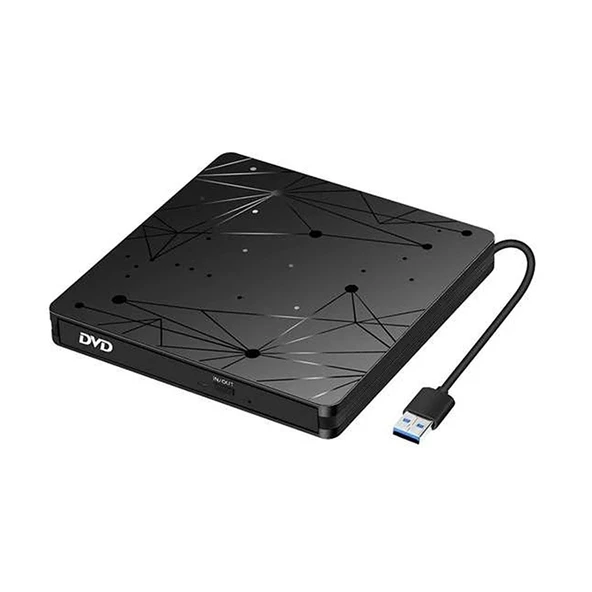 Harici USB 30 Taşınabilir DVD RW Optik Sürücü Okuyucu - 2