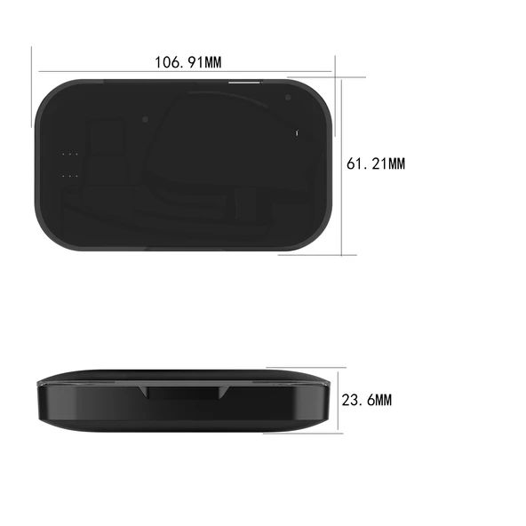 Plantronics Voyager Legend ve Voyager 5200 Bluetooth Kulaklık Şarj Kutusu Siyah - 3