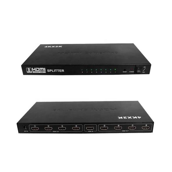 1 Giriş 8 Çıkış 4K HDMI Splitter 3840x2160 30Hz - 2