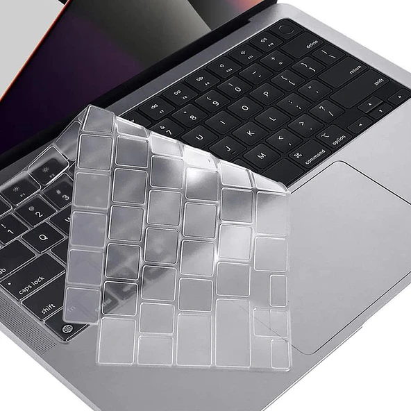 ENKAY Ultra İnce Yumuşak TPU Klavye Koruyucu Film MacBook Air 13.6 2022 2024 A2681 M2 A3113 M3 EU Versiyonu