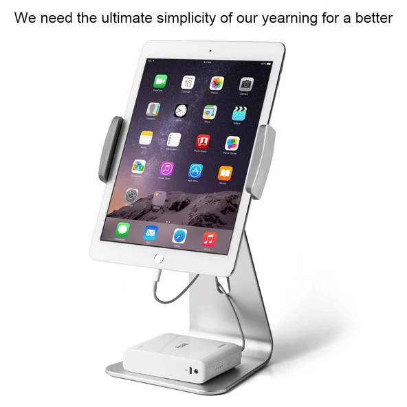 AP 7S 7 13 Inç Evrensel Tablet PC Alüminyum Alaşım 360 Derece Döner Masaüstü Standı - 2