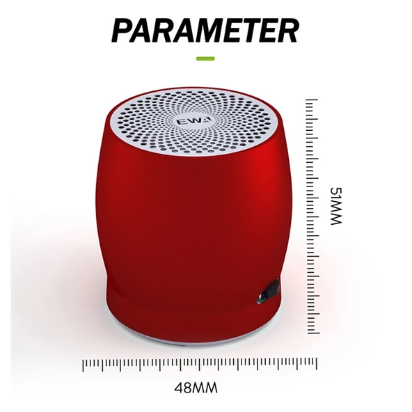 EWA A1 Taşınabilir TWS Bluetooth Kablosuz Hoparlör IPX5 Su Geçirmez Altın Renk - 7