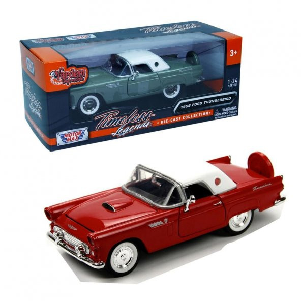 Ford Thunderbırd Hardtop 1956  Model Araba 1:24