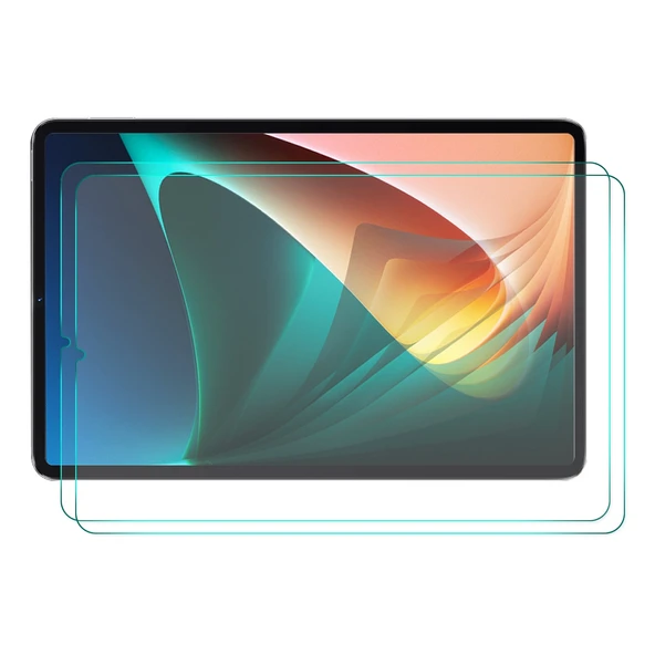 Xiaomi Pad 5 ve 5 Pro Uyumlu 2'li ENKAY Hat-Prince 0.33mm Patlamaya Dayanıklı Temperli Cam Ekran Koruyucu