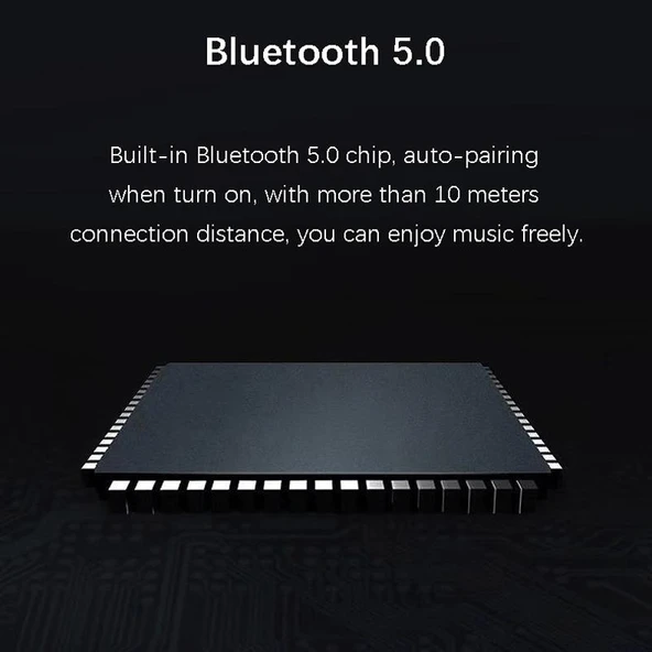 EWA A110 IPX5 Suya Dayanıklı Taşınabilir Mini Metal Kablosuz Bluetooth Hoparlör Altın - 7