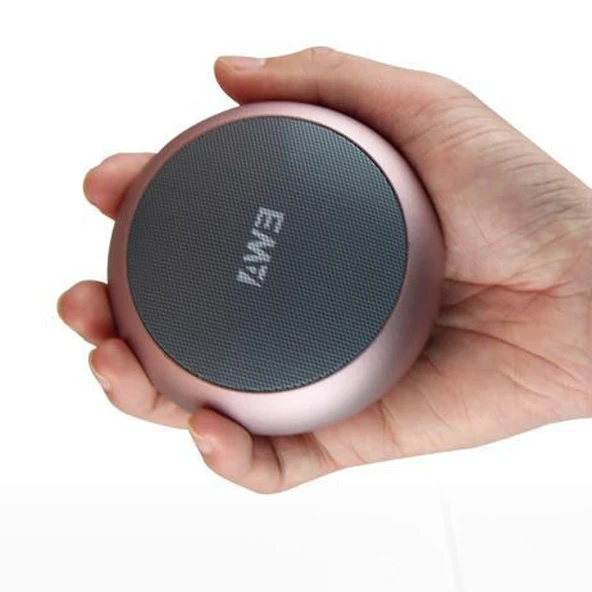 EWA A110 IPX5 Suya Dayanıklı Taşınabilir Mini Metal Kablosuz Bluetooth Hoparlör Altın - 2