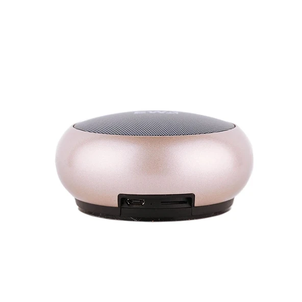 EWA A110 IPX5 Suya Dayanıklı Taşınabilir Mini Metal Kablosuz Bluetooth Hoparlör Altın