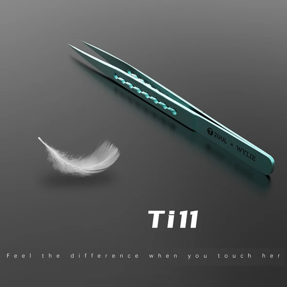 Ti11 Titanyum Alaşımlı Düz Uçlu Hassas Cımbız - 5