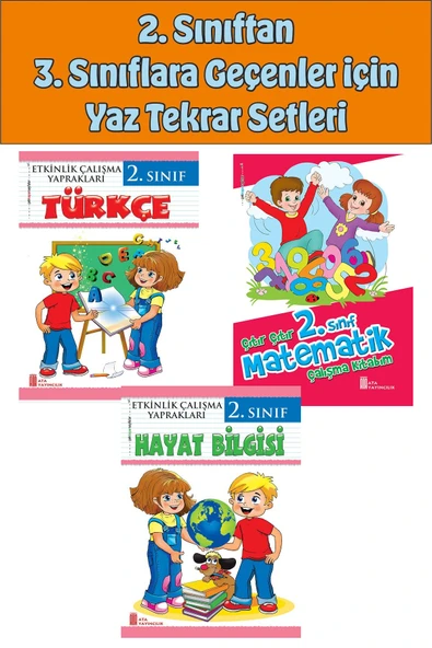 2.Sınıftan 3.Sınıfa Geçenler İçin Yaz Tekrar Setleri 2 ürün görseli 1