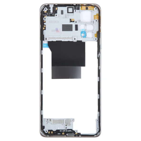 Xiaomi Redmi Note 12 Pro 4G Orijinal Orta Çerçeve Çerçeve Plakası Gri - 2