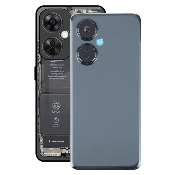 OnePlus Nord CE 3 Lite Siyah Orijinal Arka Kapak ve Kamera Lens Kapağı