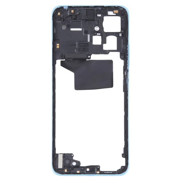Xiaomi Redmi Note 12 4G Orijinal Orta Çerçeve Çerçeve Plakası Mavi - 3