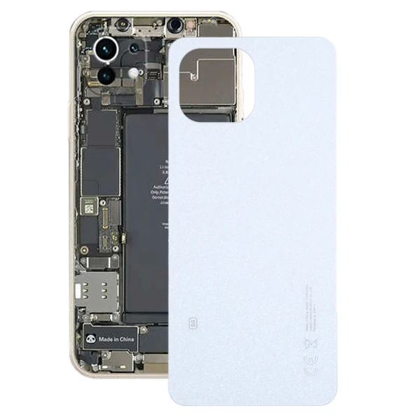 Xiaomi Mi 11 Lite 5G NE Orijinal Beyaz Batarya Arka Kapak