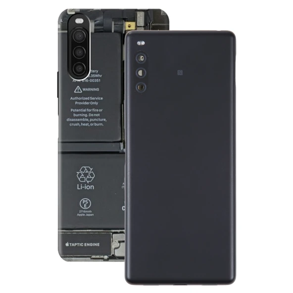 Sony Xperia L4 Orijinal Siyah Arka Kapak