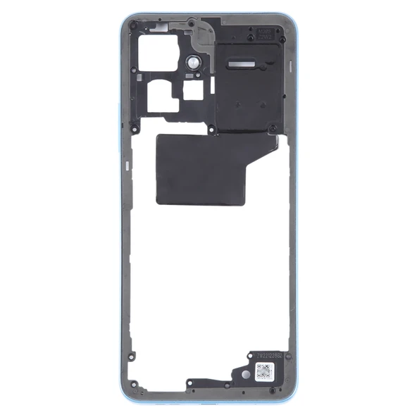Xiaomi Redmi Note 12 4G Orijinal Orta Çerçeve Çerçeve Plakası Mavi - 2