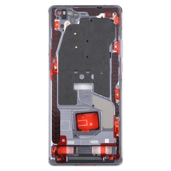 Huawei Mate 40 Pro Ön Gövde LCD Çerçeve Siyah - 3