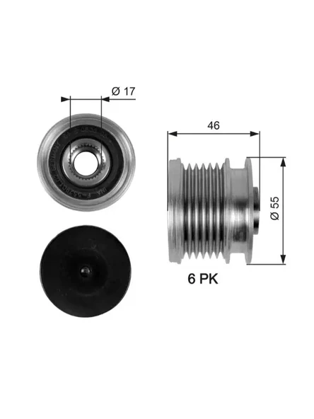 ALTERNATOR KASNAGI W204 0714 W205 1418 C218 1117 W212 0915 W222 1317 VITO W639 03 W447 14 SPR