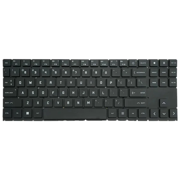 HP Omen 15 EK Serisi Beyaz Laptop Klavye TPN Q236 - 2