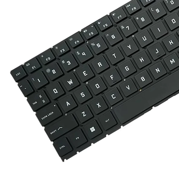 HP Omen 15 EK Serisi Beyaz Laptop Klavye TPN Q236 - 4