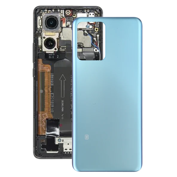 Xiaomi Redmi Note 12 5G Orijinal Mavi Arka Kapak