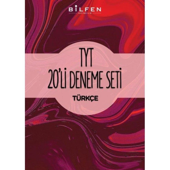 Bilfen Yayınları Tyt Türkçe 20'Li Deneme Seti Yni