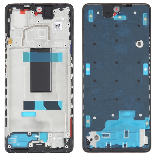 Xiaomi Redmi Note 12 Pro 5G Orijinal Ön Gövde LCD Çerçeve Bezel Plakası