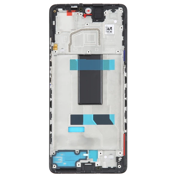 Xiaomi Redmi Note 12 Pro 5G Orijinal Ön Gövde LCD Çerçeve Bezel Plakası - 2