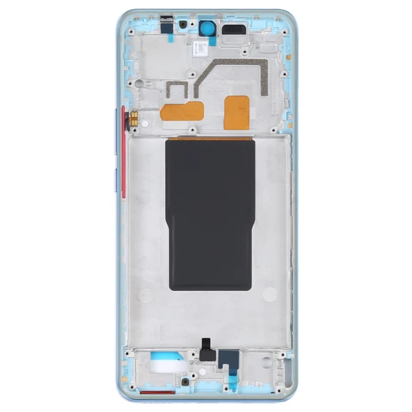 Xiaomi Redmi K50 Ultra 12T 12T Pro Mavi Ön Gövde LCD Çerçeve Bezel Plakası - 2