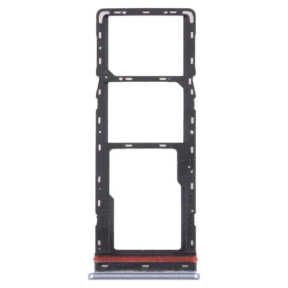 Tecno Spark 7 Pro Gümüş SIM Kart ve Micro SD Kart Tepsisi