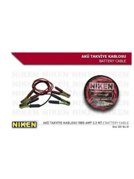 AKU TAKVIYE KABLOSU (TAKIM) 2,3 MT 1000 AMPER